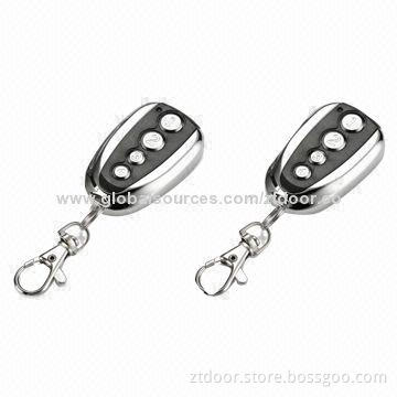 Universal remote control for garage door openers